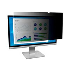  3M Blickschutzfilter for 23.5" Widescreen Monitor - Bildschirmfilter (23.5" wide) - Schwarz (7100196  