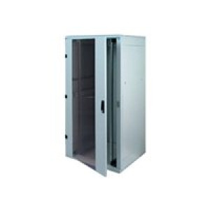 TRITON - 19"" Standschrank zerlegbar 18HE/600x900 Glastür 