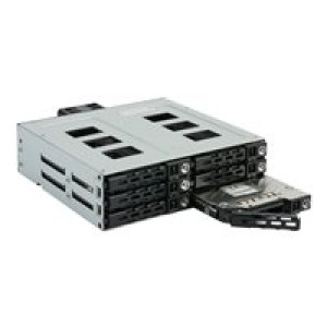 FANTEC MR-SA1262-12G, SAS 12G + SATA 6G Backplane für 6x2,5" HDD/SSD 