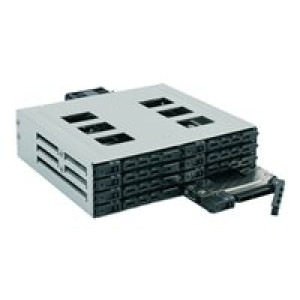 FANTEC MR-SA1082, SAS + SATA 6G Backplane für 8x2,5" HDD/SSD 