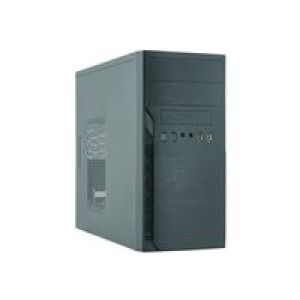 CHIEFTEC Elox Series HO-12B - Tower - micro ATX 350 Watt (ATX) - Schwarz 