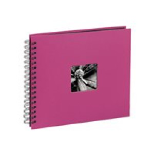 HAMA Spiral Bound "Fine Art" - Album - 100 x 4x6" (10x15 cm) - Neutral - Rosa x 1 (113680) 