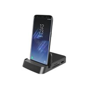 DIGITUS USB-C Smartphone Docking Station,  7-Port extern retail 