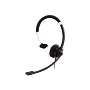 V7 DELUXE MONO HEADSET W/MIC 