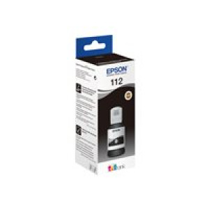 EPSON Ink/112 EcoTank Pigment Black Bottle 