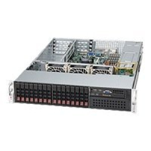 SUPERMICRO 19" 2HE Gehäuse SC213A 16x2.5"SAS 900W 1+1 1x5.25"HH/0x3.5" 