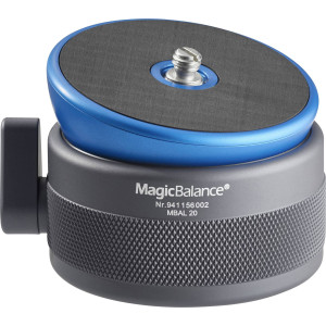 NOVOFLEX Magic-Balance Nivellier-Kalotte Ø60, 20° Neig. 