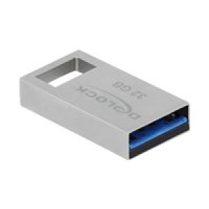  DELOCK USB 3.2 Gen 1 Speicherstick 32 GB - Metallgehäuse  