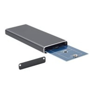 GEMBIRD Gehäuse M.2 USB3.0 schwarz 
