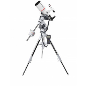 BRESSER Optik Messier AR-102xs/460 EXOS-2/EQ5 GoTo Linsen-Teleskop Äquatorial Achromatisch, Vergröße 