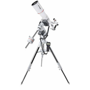 BRESSER Optik Messier AR-90s/500 EXOS-2 GoTo Linsen-Teleskop Äquatorial Achromatisch, Vergrößerung 3 