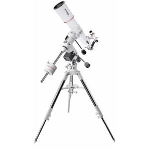 BRESSER Optik Messier AR-90s/500 EXOS-2/EQ-5 Linsen-Teleskop Äquatorial Achromatisch, Vergrößerung 3 