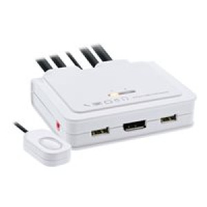  INTOS ELECTRONIC InLine 63615I - KVM-/Audio-/USB-Switch - 2 x KVM/Audio/USB - 1 lokaler Benutzer - D  