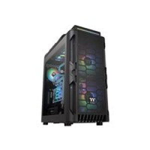 THERMALTAKE Level 20 RS ARGB - Midi Tower - ATX - ohne Netzteil (PS/2) - Schwarz - USB/Audio 