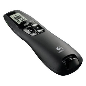 LOGITECH R800 PRO - 2.4 GHz - 30 m - AAA - USB - Schwarz 
