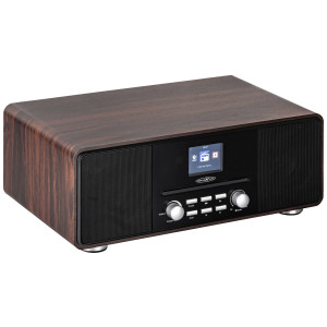 ULTRAMEDIA Reflexion HRA19INT/WD Internet Tischradio DAB+, UKW, AUX, Bluetooth®, CD Holz (HRA19INT/W 