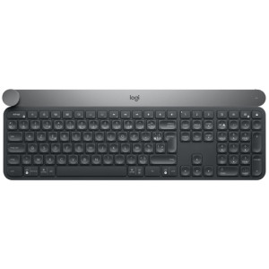  LOGITECH Craft Advanced with Creative Input Dial - Tastatur - hinterleuchtet - Bluetooth, 2.4 GHz Tastaturen 