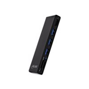 INTOS ELECTRONIC InLine MultiHub, Surface Pro 4/5/6, 3-Port USB 3.2 Typ-A Buchse, HDMI 4K 