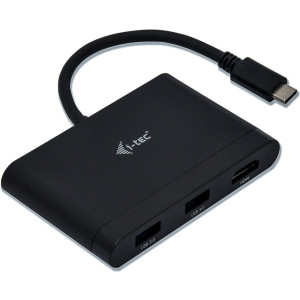 COMDIS I-TEC USB-C HDMI und USB Adapter mit Power Delivery, 1xHDMI 4K, 2xUSB 3.0 Port, 1xUSB-C Power 