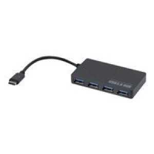 EXERTIS CONNECT USB 3.0 Hub, 4 Port Kompakter Typ C USB 3.0 Hub (021308) 