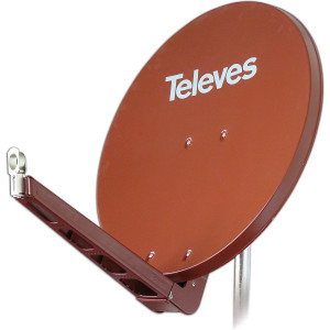 TELEVES QSD-Line Offset Reflektor 85x95cm Ral8012 