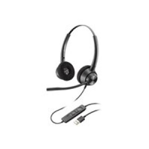 POLY EncorePro 320, USB-A - 300 Series - Headset - On-Ear - kabelgebunden - USB 