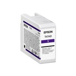 EPSON Singlepack Violet T47AD UltraChrome Pro 10 ink 50ml 