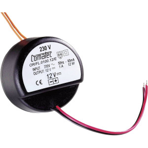 COMATEC OR/FL/0100.12/E AC/DC-Einbaunetzteil 1 A 12 W 12 V/DC offene Kabelenden 
