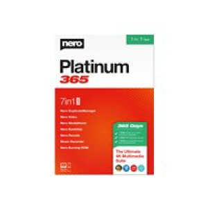 NERO Platinum 365 Vollversion, 1 Lizenz Windows Brenn-Software 