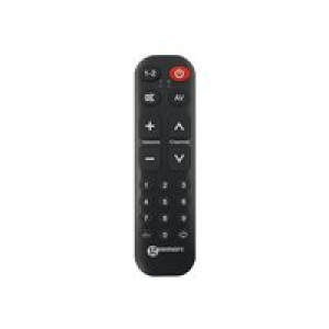 GEEMARC TV-10 universelle Fernbedienung Schwarz 