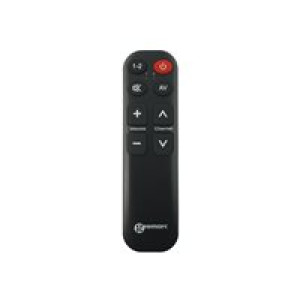 GEEMARC TV-5 universelle Fernbedienung Schwarz 