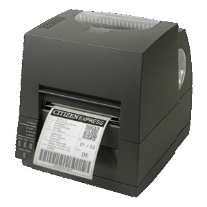 CITIZEN CL-S631II, 12 Punkte/mm (300dpi), EPL, ZPL, Datamax, Multi-IF (Ethernet, Premium), schwarz 