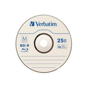  VERBATIM 98909 M-DISC Blu-ray Rohling 25 GB 25 St. Spindel  