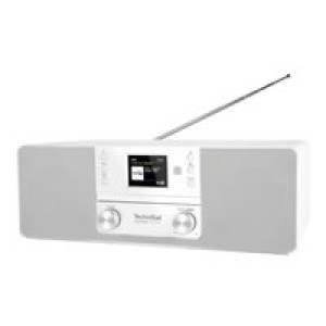TECHNISAT DIGITRADIO 370 CD BT CD-Radio DAB+, UKW CD Weiß 