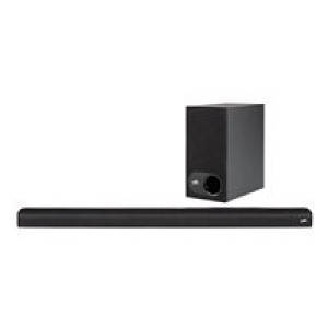 POLK AUDIO SIGNAS2 Soundbar, Auto-Subwoofer aktiv Schwarz Bluetooth®, Wandbefestigung, inkl. 