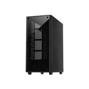 INTERTECH Inter-Tech C-303 Mirror, Midi Tower ATX Gehäuse, Schwarz 