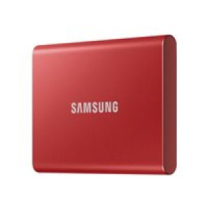  SAMSUNG SSD PORTABLE T7 500GB metallic red  