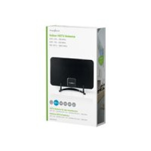 NEDIS HDTV-Innenantenne | 0 ? 25 km | Verstärkung 26 dB | UKW/VHF/UHF | Schwarz - Diese Nedis® DVB-T 