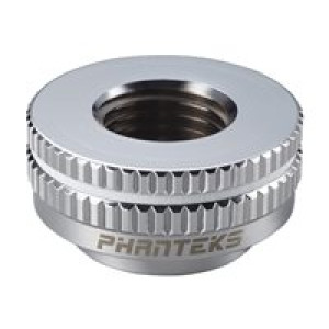  PHANTEKS Glacier 13mm Premium Pass-Through Fitting G1/4 - Flüssigkühlsystemarmatur - Chrome Mirror ( Zubehör 