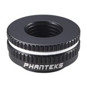  PHANTEKS Glacier 13mm Premium Pass-Through Fitting G1/4 - Flüssigkühlsystemarmatur - Satin Black (PH Zubehör 