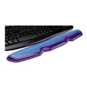 ACTEBIS Handauflage für Tastatur Silikon transparent blau 