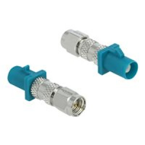 DELOCK Adapter FAKRA Z Stecker zu SMA Stecker 