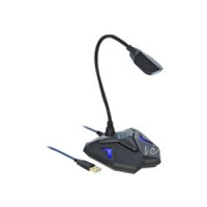 DELOCK Desk. USB Mikrofon m.Schwanenhals | + Mute Button 