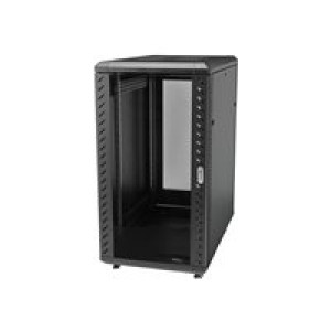 STARTECH.COM 18U Server Rack Cabinet - Includes Casters and Leveling Feet - Schrank - Netzwerkschran 