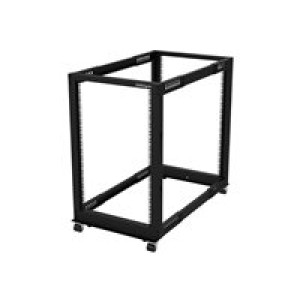 STARTECH.COM 18U Open Frame Rack - 4 Post - 22-40 in. Adjustable Depth - Schrank - offener Rahmen - 