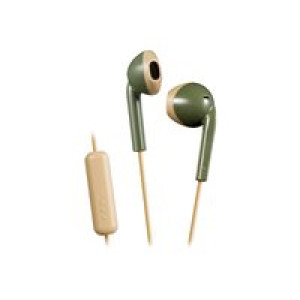 JVC HA-F19M - Kopfhörer - im Ohr - Grün - Binaural - Multi-key - Tasten (HA-F19M-GC) 