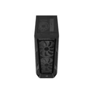 AEROCOOL AirHawk Duo - Midi Tower - Erweitertes ATX - ohne Netzteil (ATX) - Schwarz - USB/Audio (ACC 