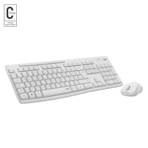  LOGITECH MK295 Silent Wireless Combo - OFF WHITE - US INTL - INTNL Tastaturen 