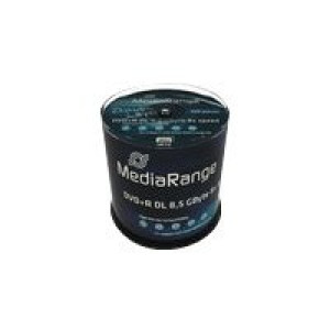  MEDIARANGE DVD+R 8.5GB 100pcs 8x Double Layer voll bedruckba  