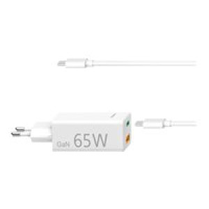 HAMA Universal-USB-C-Notebook-Netzteil GaN, Power Delivery (PD), 5-20V/65W 